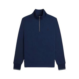 Fred Perry Hoodies & sweatvesten, Heren, Blauw, M, Sweatshirts & Hoodies