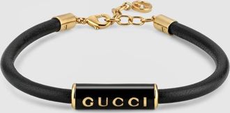 Gucci Bracelet With Enamel Gucci, Gold-toned metal, Gold-toned metal