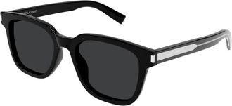 Saint Laurent SL 711 SUN Zonnebril - Heren - Zonnebrillen - Zwart - 52 MM - Nylon - Accessoires