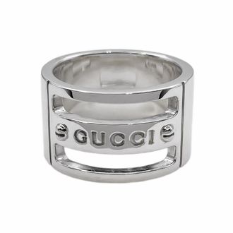 Gucci Silver Silver 925 Band Ring (Pre-Owned)