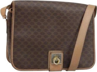 Celine Pre-owned Vintage Schoudertas - Dames - Vintage Schoudertas - Bruin - ONE Size - Leer - Vintage