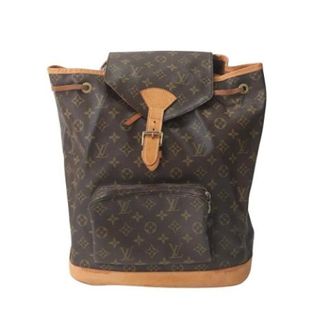Louis Vuitton Pre-owned Backpacks, female, Brown, Size: ONE SIZE Pre-owned Monogram Backpack