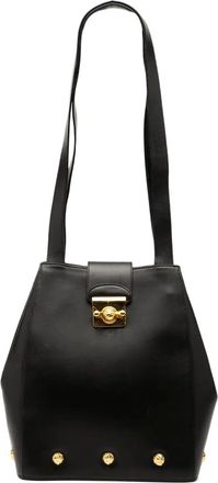 Ferragamo 20th Century Leather shoulder bag - Zwart