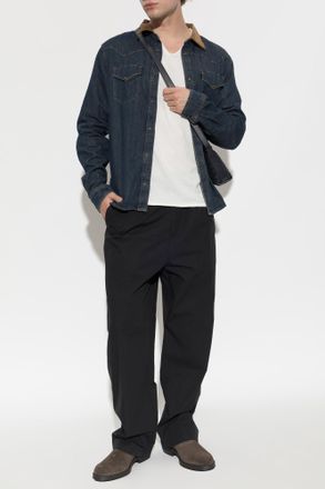 Zadig&Voltaire Saby Shirt, Mens, Navy Blue