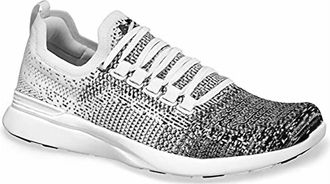 Athletic Propulsion Labs Womens Techloom Breeze Sneaker In White/black/ombre