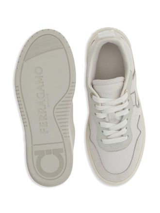 Ferragamo Gancini Sneaker - White
