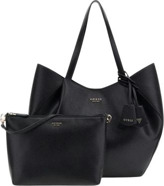 Guess Amorette Girlfriend SA - Dames - Shoppers - Zwart - ONE Size - Tassen