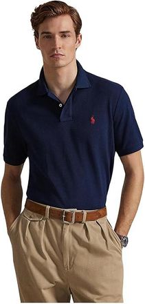 Polo Ralph Lauren The Iconic Mesh Polo Shirt Mens Clothing Newport Navy : 2XL, Cotton