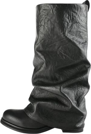 L37 Stijlvolle Schoenen en Accessoires Collectie - Dames - Hoge Laarzen - Zwart - 41 EU - Schoenen
