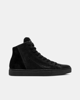Crime London HIGH TOP MINIMAL BLACK
