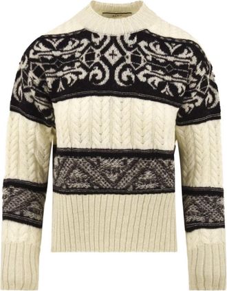 Akep Mgkd 07127 06 Knit - Dames - Ronde hals truien - Beige - M - Truien & Vesten