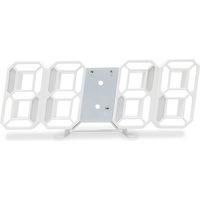 OEM Reloj De Pared Digital Led 3d, Decoraci&oacute;n Luminosa Con Modo Nocturno, Reloj De Escritorio Electr&oacute;nico, Reloj De Pared Ajustable, Decoraci&oacute;n Para Sala 