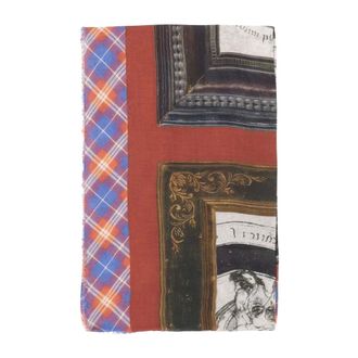 Faliero Sarti Rectangular Modal & Cashmere Scarf - female - Faliero Sarti - Scarves - Multicolor - ONE SIZE - Accessories