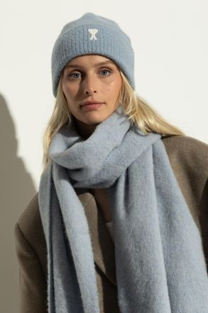 Ami Cap With Logo Patch, Unisex, Blue