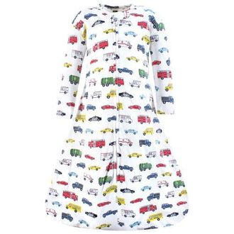 Hudson Baby Long-Sleeve Cotton Jersey Sleeping Bag in Going Places at Nordstrom