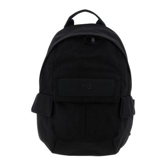 Yohji Yamamoto Backpacks, male, Black, Size: ONE SIZE Small Backpack