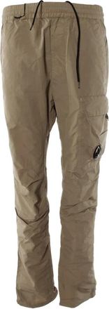 C.P. Company Flatt Nylon Regular Cargo Broek - Heren - Sweatpants - Beige - XS - Nylon - Broeken