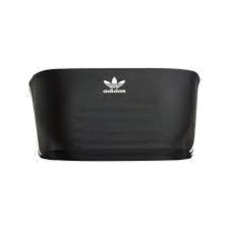 adidas (WMNS) adidas Adicolor 3-Stripes Tube Top Asia Sizing Black White IX7823