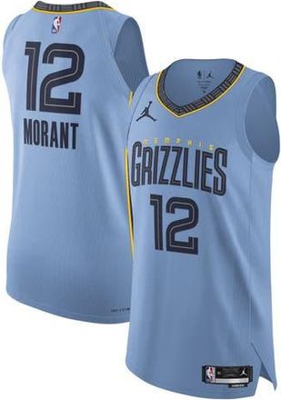 Jordan Brand Mens Jordan Brand Ja Morant Light Blue Memphis Grizzlies Authentic Player Jersey - Statement Edition at Nordstrom, Size 40