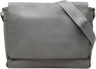 Louis Vuitton Pre-owned Roman MM borsa a tracolla in Taiga - - Pre-owned - Uomo - Grigio - ONE SIZE