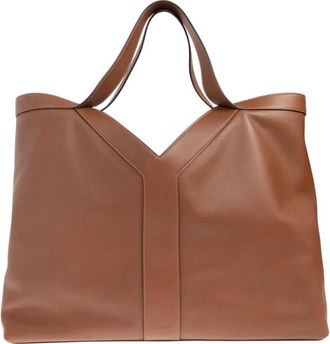 Saint Laurent Brown Y Large Tote