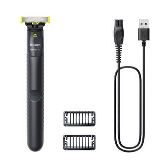 Philips Norelco Oneblade Qp1424/10 Afeitadora M&aacute;quina De Afeitar De L&aacute;minas Recortadora Carb&oacute;n Vegetal