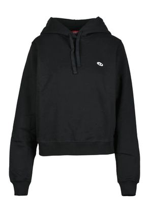 Diesel Black Cotton Sweatshirt