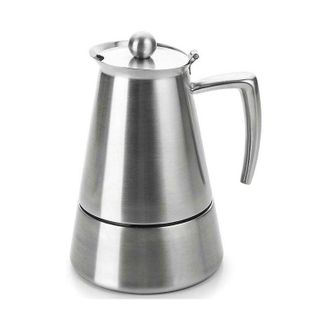 Lacor Caffettiera espresso in acciaio inox Hyperluxe - 4 tazze