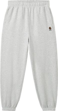 Fingercroxx Joggers con logo ricamato - Grigio