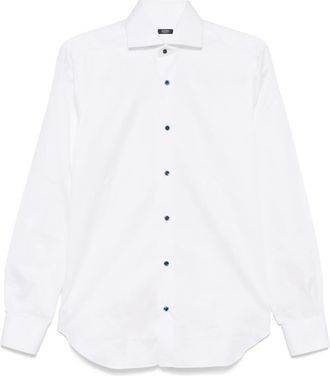Barba Camicia in popeline - Bianco