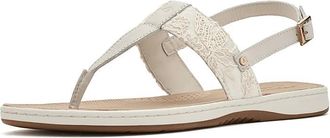 Sperry Top-Sider Sun Fish Womens Sandals Cream : 5.5 M (B), Leather