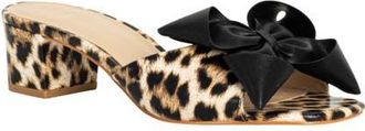 Shushop Flora Slide Sandal in Leopard Print at Nordstrom, Size 7.5