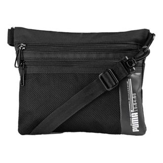 Puma Energy Training Shoulder Bag Black Green 076623-01