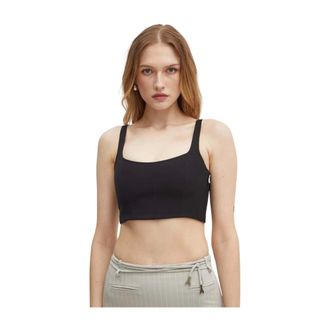 Patrizia Pepe Top Senza Maniche - - Tops - Donna - Nero - M