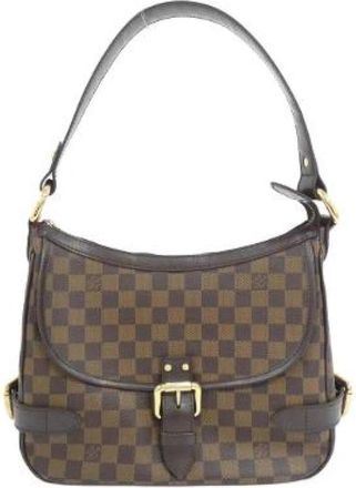Louis Vuitton Pre-owned Highbury Damier Schoudertas - Dames - Vintage Schoudertas - Bruin - ONE Size - Vintage