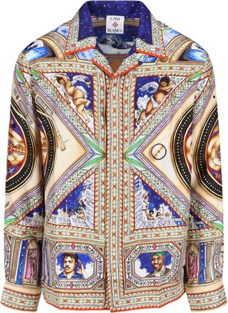 Casablanca Plafond Orne De Musique Shirt - Multicolor