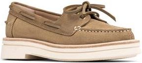 Donald J Pliner Lillith Boat Shoe in Sand at Nordstrom Rack, Size 6.5