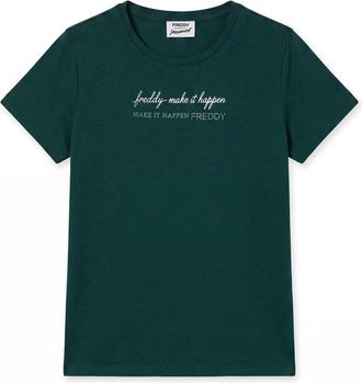 Freddy T-shirt manica corta Make it Happen con perline