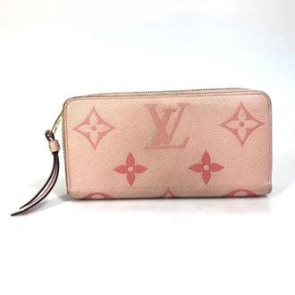 Louis Vuitton Pre-owned Vintage Canvas Portemonnee - Dames - Vintage Accessoires - Roze - ONE Size - Vintage