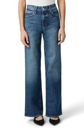 Paige Sasha High Waist Wide Leg Jean in Matterhorn at Nordstrom, Size 31