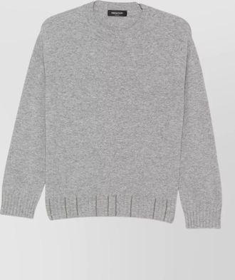 Fabiana Filippi wool silk cashmere crewneck sweatshirt