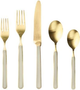 Mepra Fantasia Flatware Set - 5 Pieces in Turtle Dove at Nordstrom
