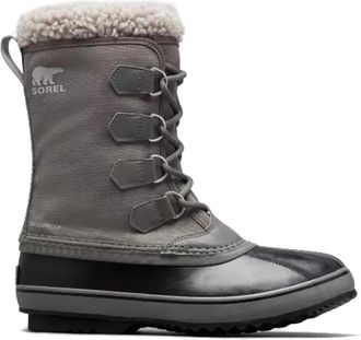 Sorel Waterdichte Nylon Winterlaars - Heren - Winterlaarzen - Zwart - 42 1/2 EU - Nylon - Schoenen