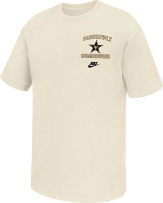 Nike Vanderbilt Commodores Nike Mens Football T-Shirt in White | M11766P395VDUN-SAI