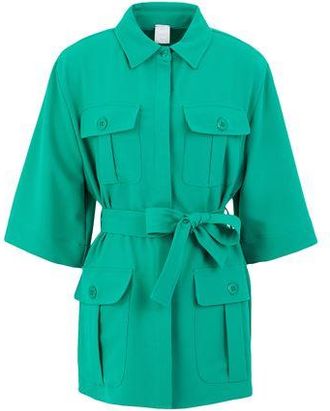 8 by YOOX CR&Ecirc;PE SAFARI SHACKET