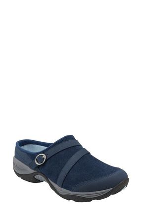 Easy Spirit Equinox Clog in Navy Suede at Nordstrom, Size 5.5