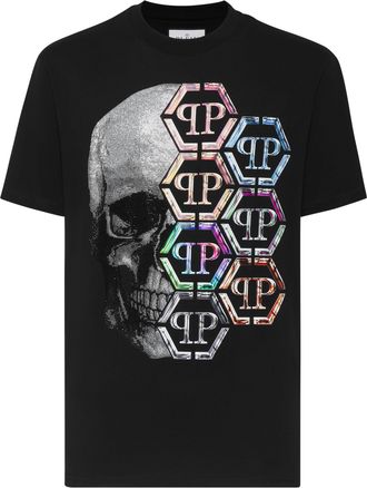Philipp Plein T-Shirt Ronde Hals Skull And Plein