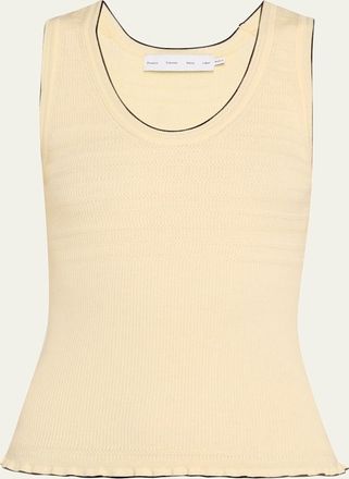 Proenza Schouler Eloise Lightweight Knit Tank Top