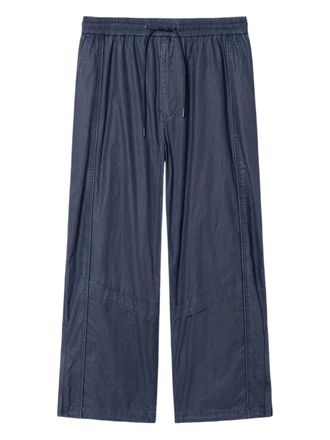 Juun.J drawstring trousers - men - Fabric - L - Blue
