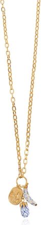 Chlo&eacute; Accessoires, Dames, Geel, ONE Size, Bloomcraft Messing Ketting